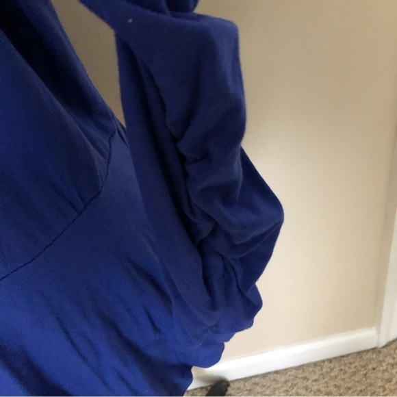 Grace Elements Open Cardigan Gathered Ruched Long Sleeves - Picture 4 of 6